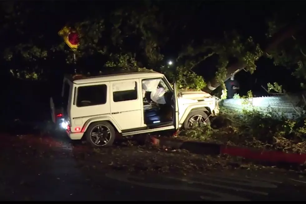 Check Out the Damage to Mac Miller’s Car After Hit-and-Run Incident